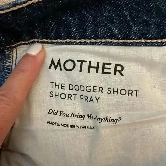MOTHER The Dodger Short Short Fray 28 - Picture 8 of 9